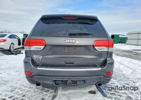 2015 Jeep Grand Cherokee Overland z USA, uszkodzony, nr VIN 1C4RJFCT4FC124051
